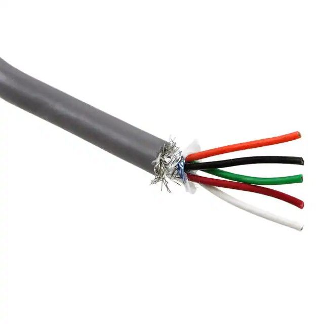 5 芯多芯线缆石板色 22 AWG 箔，编织线 1000.0'(304.8m) 86305CY SL002图片