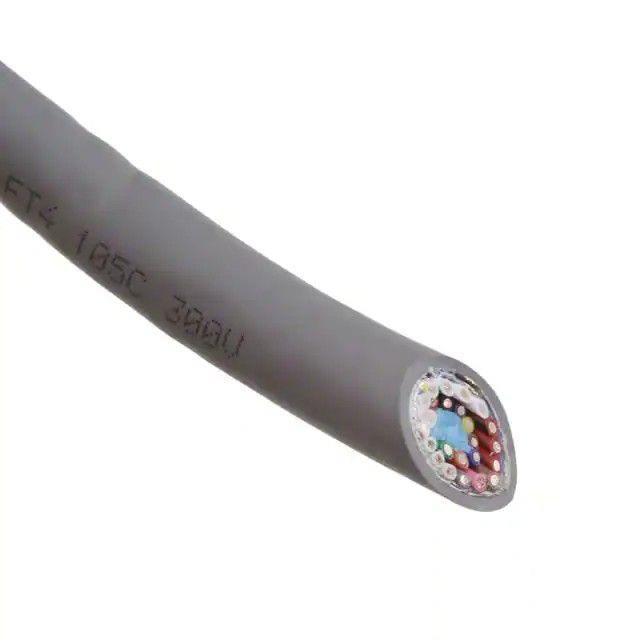 25 芯多芯线缆石板色 22 AWG 箔，编织线 500.0'(152.4m) 86325CY SL002图片