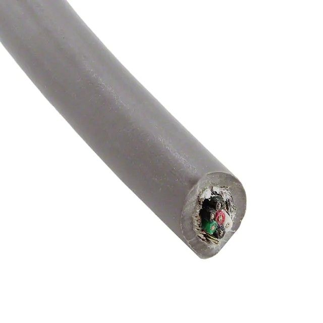 6(3 对双绞线)芯多线对线缆石板色 28AWG 箔，编织线 100.0'(30.5m) 86403CY SL005图片
