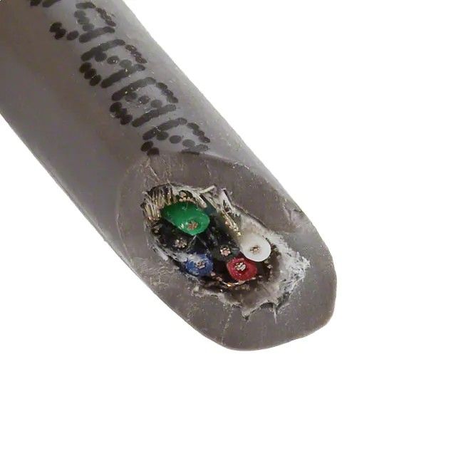 8(4 对双绞线)芯多线对线缆石板色 28AWG 箔，编织线 500.0'(152.4m) 86404CY SL002图片