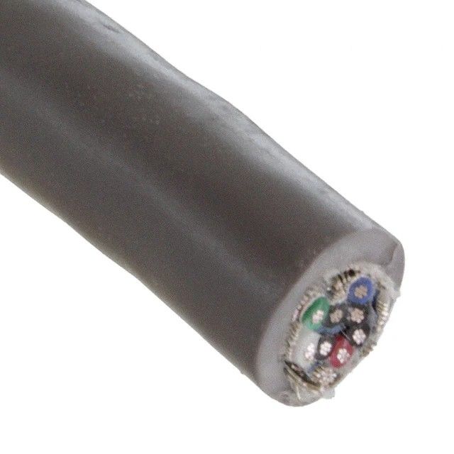 8(4 对双绞线)芯多线对线缆石板色 26AWG 箔，编织线 1000.0'(304.8m) 86504CY SL001图片
