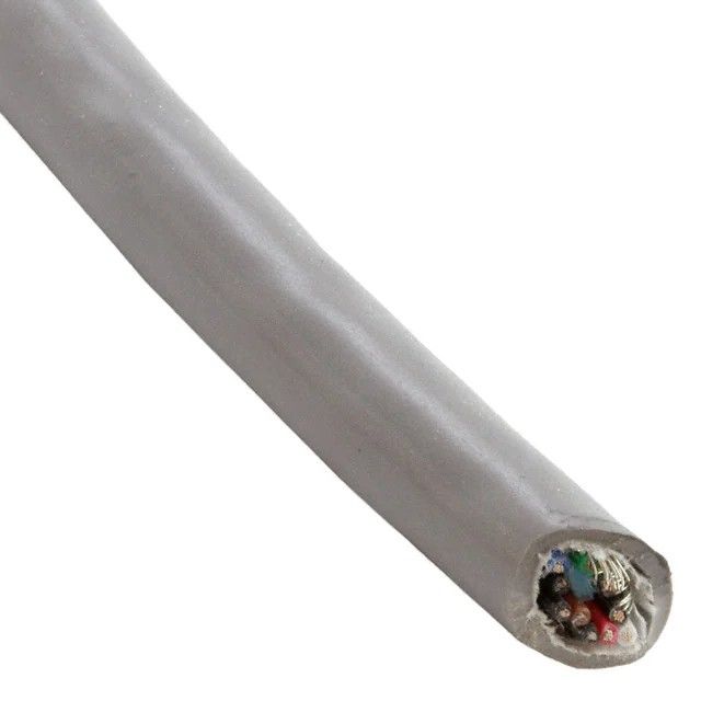 10(5 对双绞线)芯多线对线缆石板色 24 AWG 箔，编织线 100.0'(30.5m) 86605CY SL005图片