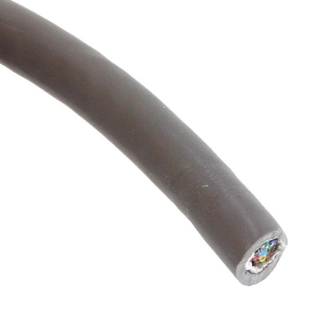 12(6 对双绞线)芯多线对线缆石板色 24 AWG 箔，编织线 1000.0'(304.8m) 86606CY SL001图片