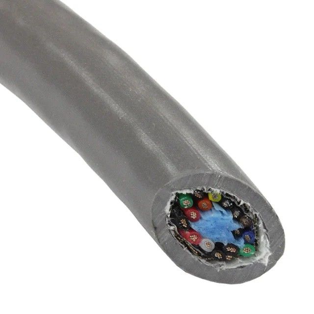 16(8 对双绞线)芯多线对线缆石板色 24 AWG 箔，编织线 1000.0'(304.8m) 86608CY SL001图片