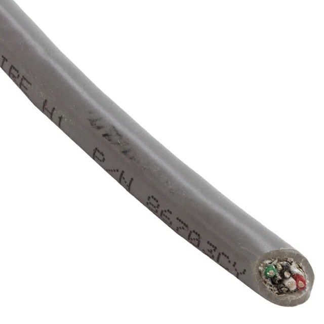 6(3 对双绞线)芯多线对线缆石板色 22 AWG 箔，编织线 500.0'(152.4m) 86703CY SL002图片