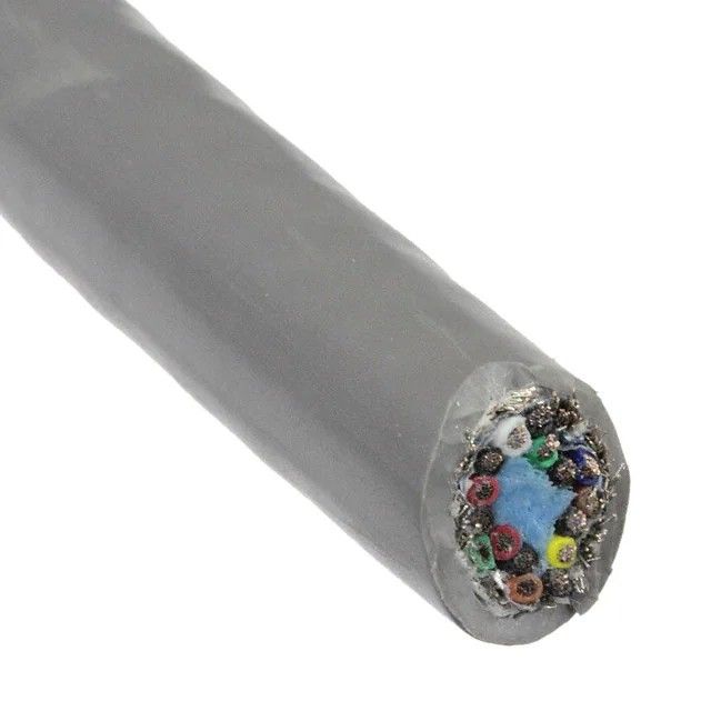 16(8 对双绞线)芯多线对线缆石板色 22 AWG 箔，编织线 500.0'(152.4m) 86708CY SL002图片