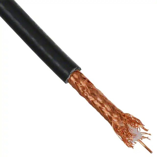 同轴缆线 22 AWG(0.32mm²) RG-59 500.0'(152.40m) 75 Ohms 9059C BK002图片