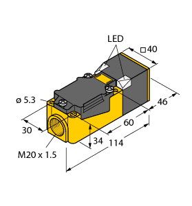 电感式传感器 BI15-CP40-AP6X2图片