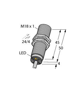 电感式传感器 BI5U-M18-AN6X图片
