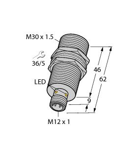 电感式传感器 BI15U-MT30-AP6X-H1141/S1589图片