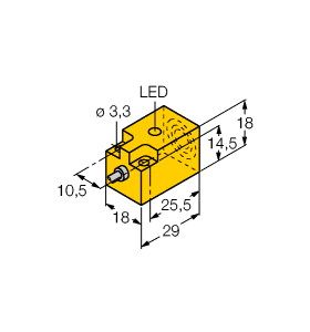 电感式传感器 NI5-Q18-AN6X图片