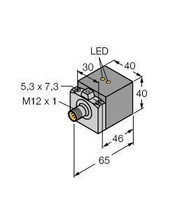 电感式传感器 BI20U-CA40-AP6X2-H1141/S1590 W/BS2.0图片