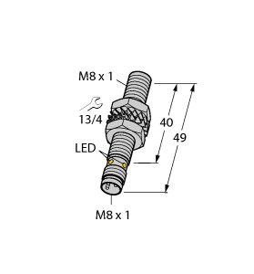 电感式传感器 BI1.5U-EGT08-AP6X-V1131图片