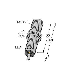 电感式传感器 BI5-M18-ADZ3X图片