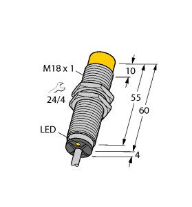 电感式传感器 NI8-M18-ADZ3X 7M图片