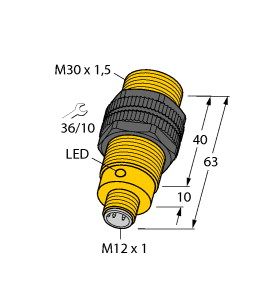 电感式传感器 BI10-S30-AP6X-H1141图片