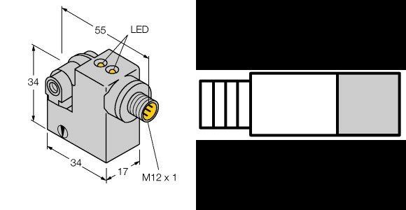 磁感应传感器 BIM-IKM-AP6X2-H1141/S34图片