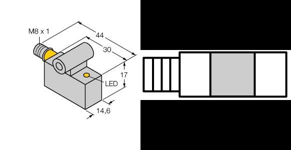 磁感应传感器 BIM-IKT-AP6X-V1131图片