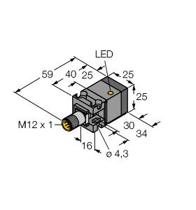 电感式传感器 NI15U-CA25-AP6X2-H1141图片