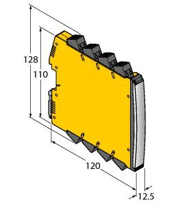 模拟量信号重复器 IMX12-AO01-1I-1I-H0/24VDC/CC图片