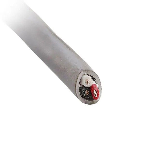 3 芯多芯线缆石板色 28AWG 箔，编织线 1000.0'(304.8m) M2403 SL001图片