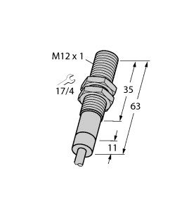 电感式传感器 BI2-EM12WD-AP6/S929图片