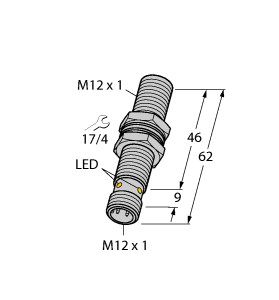电感式传感器 BI4-M12E-VN6X-H1141图片