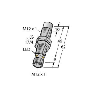 电感式传感器 NI10U-EM12EWD-VP6X-H1141图片