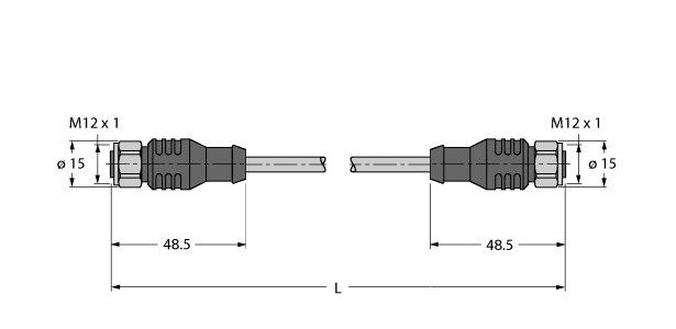用于食品行业RFID应用的线缆 RKCV RKCV 5732-15M/CS15915图片
