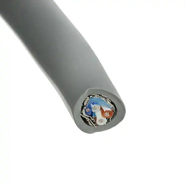4(2 对双绞线)芯多线对线缆石板色 24 AWG 箔，编织线 500.0'(152.4m) M3420 SL002图片
