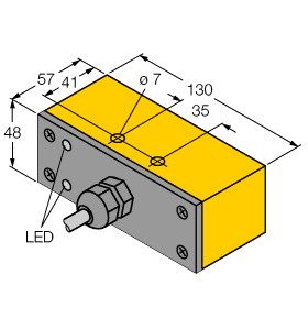 电感式传感器 NI30-Q130-VP4X2图片