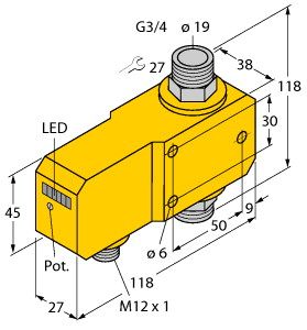 流量报警 FCI-D20A4P-AP8X-H1141图片