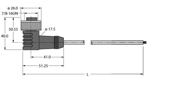 用于总线系统的总线电缆 WKV-FBY49YE-5M/5D图片