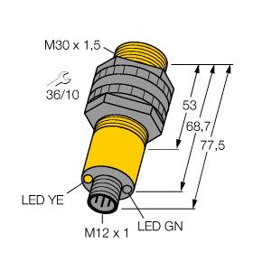 光电传感器 LOP6M-BS30-VN6X2E-H1141图片