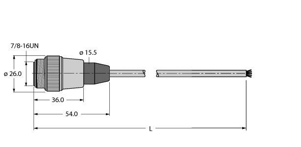 电源线/PUR RSM52-30M图片