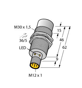 电感式传感器 NI30U-EM30WD-VP6X-H1141图片