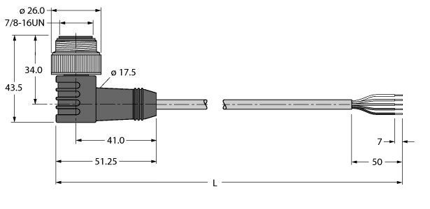 CAN总线电缆（DeviceNet、CANopen） WSM 5723-6M图片