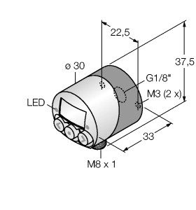 压力变送器 PK01VR-N12AL-2UP8X-V1141图片