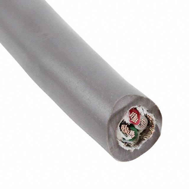 4 芯多芯线缆石板色 18AWG 箔，编织线 100.0'(30.5m) 79212 SL005图片