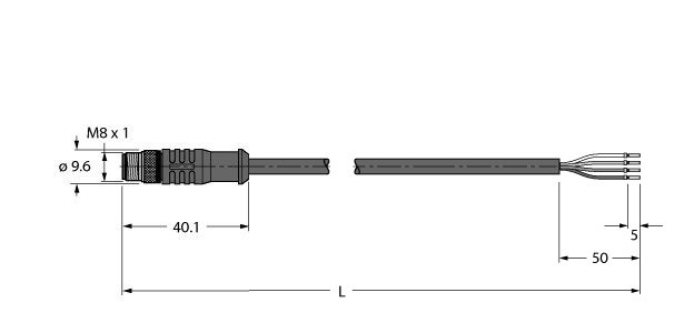 耐高温执行器和传感器电缆 HT-SSP4-10/S2430图片