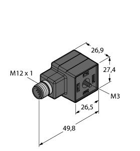 A型阀式接插件 VAS22-S-FS5.31图片