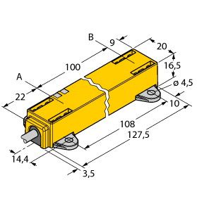 感应式直线位移传感器 LI100P1-Q17LM1-LIU5X2图片