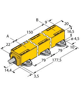 感应式直线位移传感器 LI150P1-Q17LM1-LU4X2/S97图片