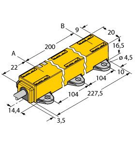 感应式直线位移传感器 LI200P1-Q17LM1-LU4X2/S97图片
