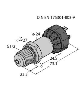压力变送器 PT0.25R-1008-I2-DA91/X图片