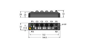 紧凑的以太网多协议 I/O 模块 TBEN-S2-4AI图片