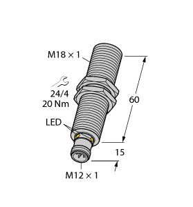 超声波传感器 RU40U-M18E-LI8X2- H1151图片