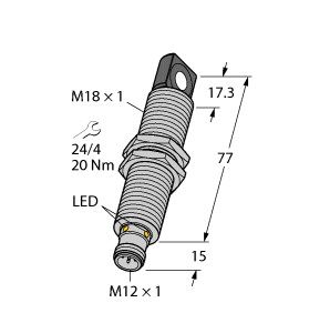 超声波传感器 RU40U-M18ES-LU8X2-H1151图片