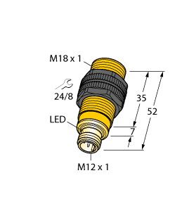 电感式传感器 NI12U-S18-VP6X-H1141图片