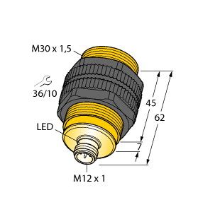 电感式传感器 NI20U-S30-VP6X-H1141图片